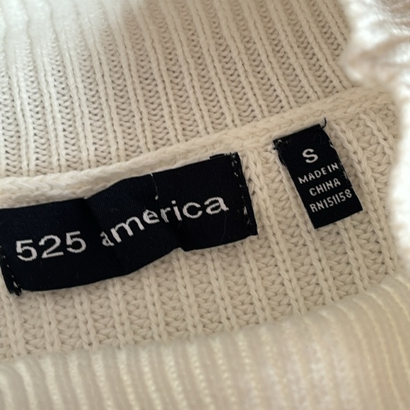 525 AMERICA MOCK NECK SWEATER WITH BELL SLEEVES - Picture 9 of 10